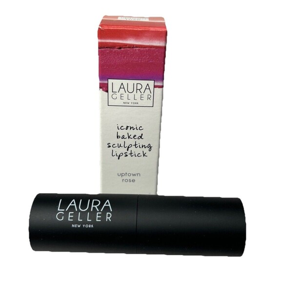 LAURA GELLER Iconic Baked Sculpting Lipstick UPTOWN ROSE - 0.13 oz - Picture 1 of 8